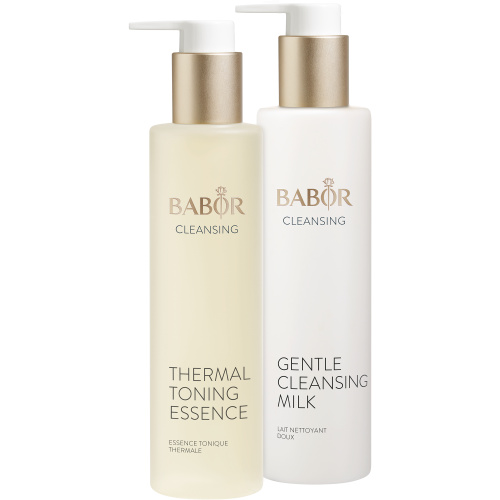 Reinigungsduo bestaande uit Gentle Cleansing Milk & Thermal Toning Essence Gentle Cleansing Milk & Thermal Toning Essence