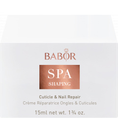 Cuticle & Nail Repair is een zeer rijke, intensief verzorgingscrème voor nagels en nagelriemen. Cuticle & Nail Repair
