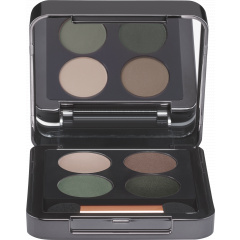 Zijdeachtig poeder met matte en glanzende finish. Eye Shadow Quattro 03 green